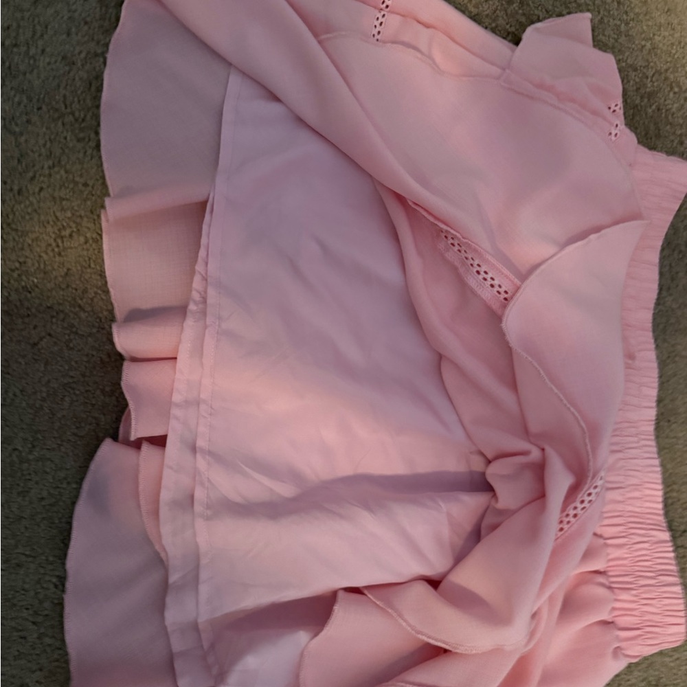 Pink Ruffle Skirt like new size medium - Picture 5 of 10